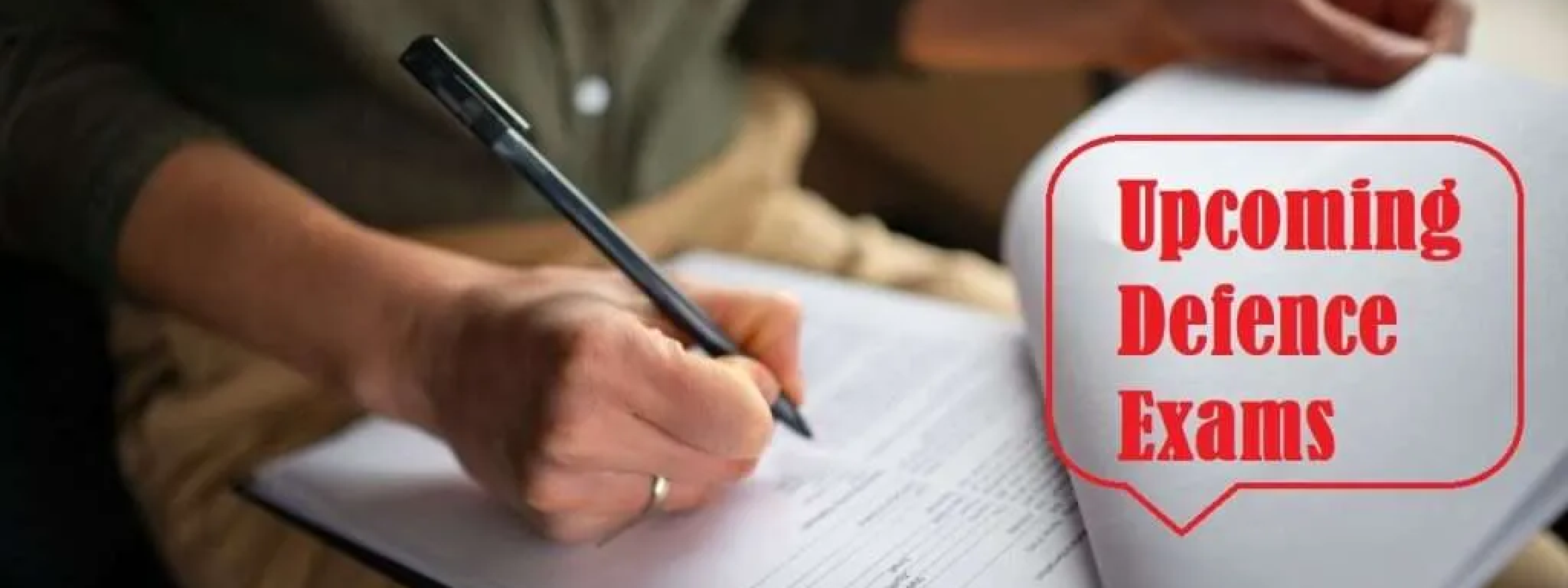 Defence Exams Students